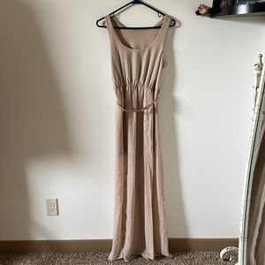 Tan dress